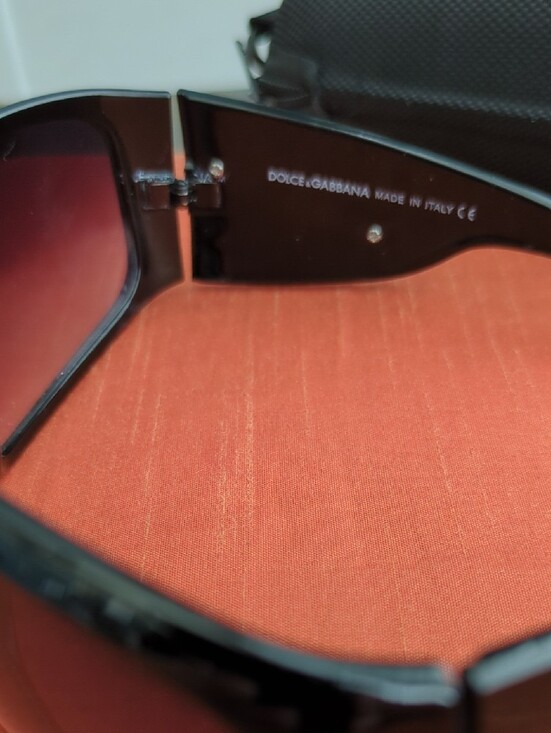 Dolce & Gabbana Black Sunglasses with Silver Logo Accent main image 9